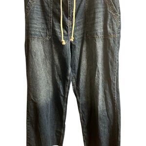Lucky Brand Blue Jeans with Drawstring